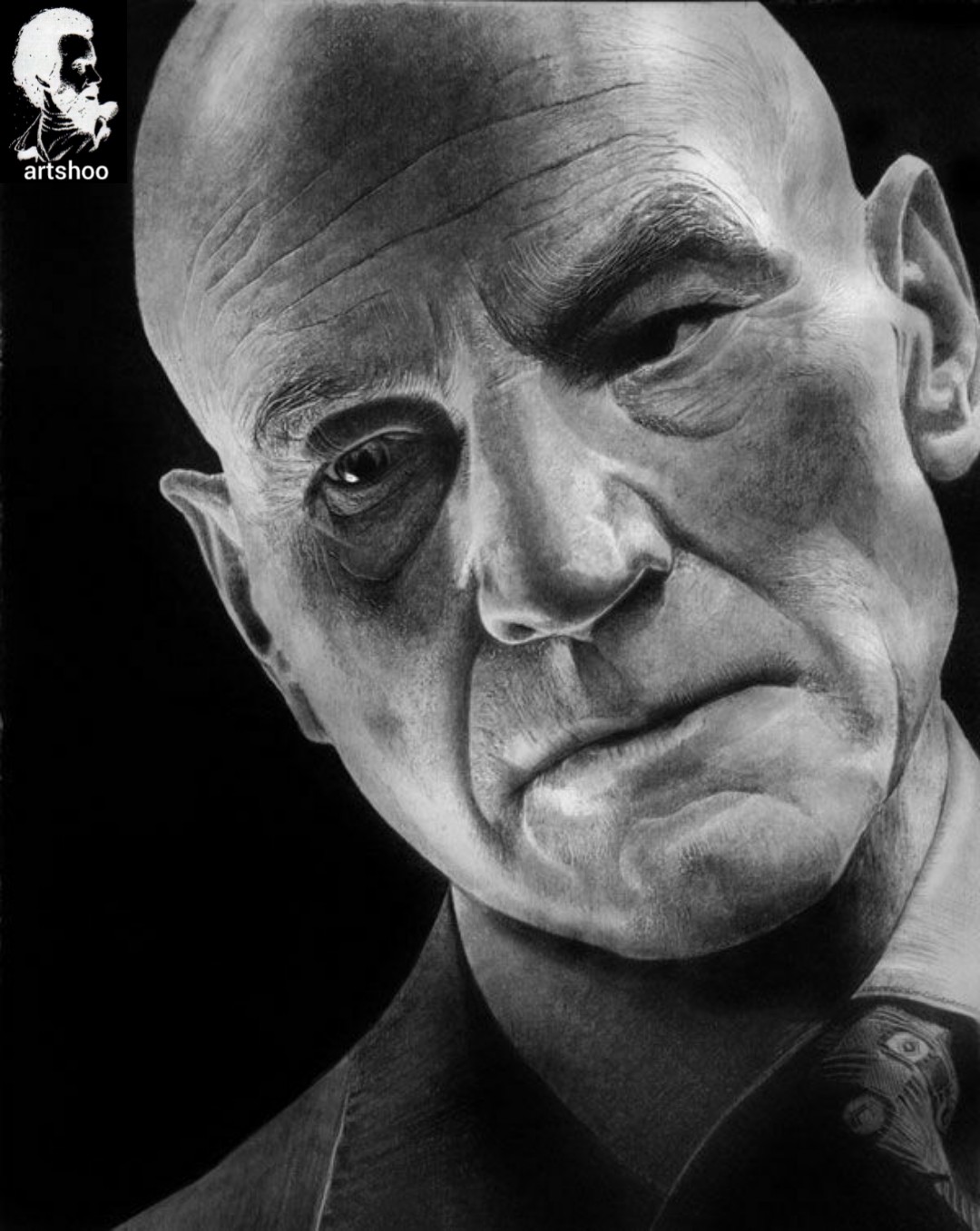 نقاشی سیاه قلم